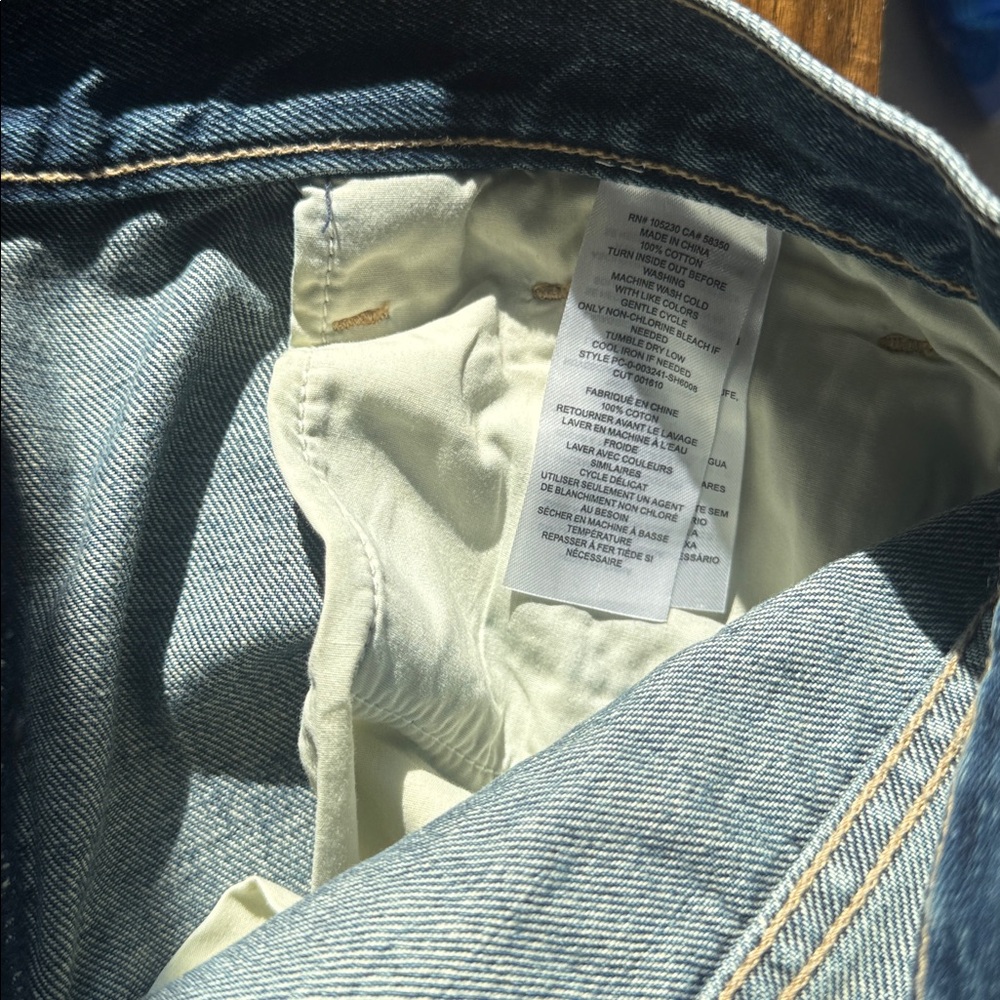 NWOT Current/Elliott Dark Wash Cuffed Denim Shorts 27 - Picture 7 of 8